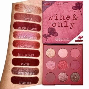 Colourpop Wine & OnlyDeep Red Powder Palette